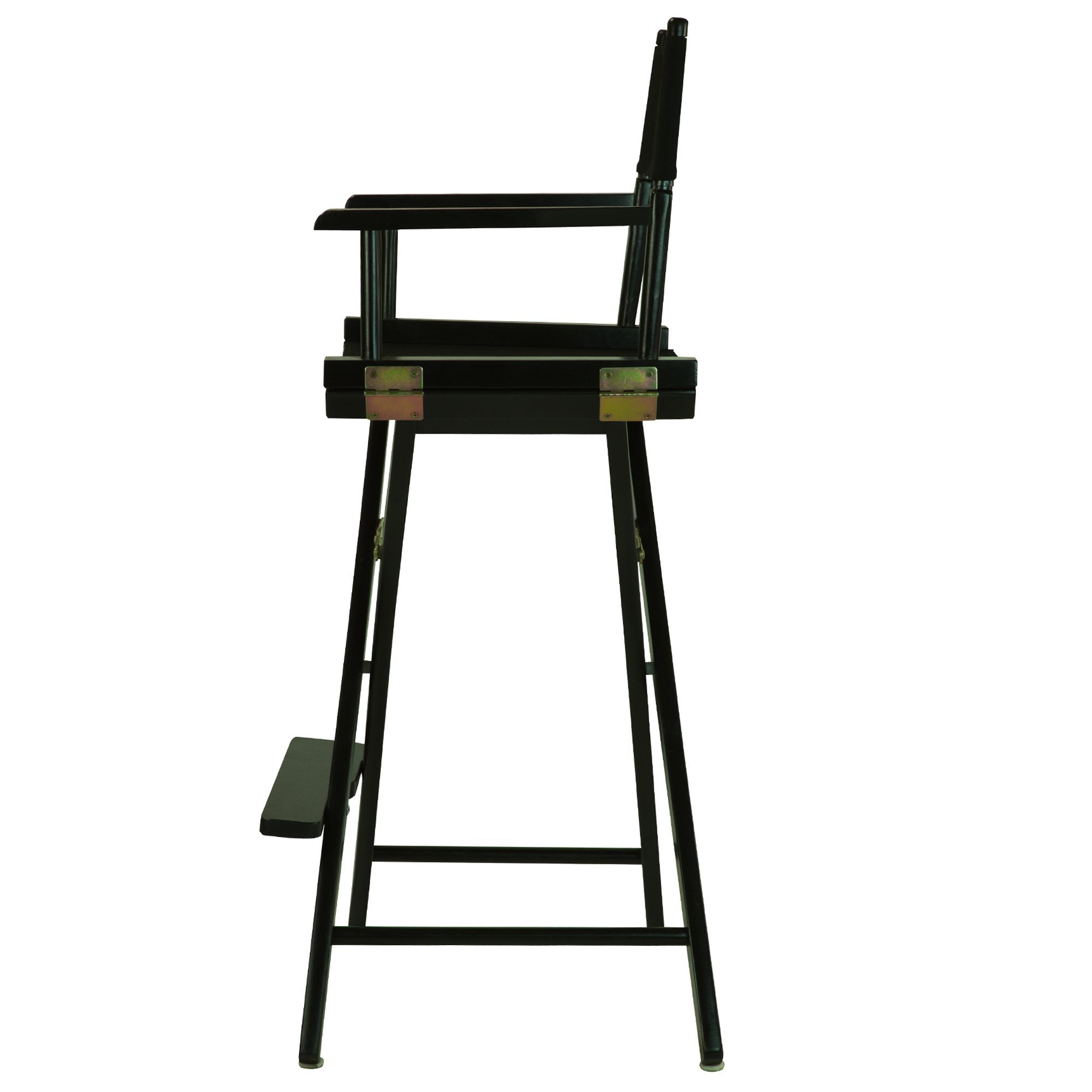 Hot Sale Custom Logo Wood  Metal Frame Portable Folding Makeup Director Chair