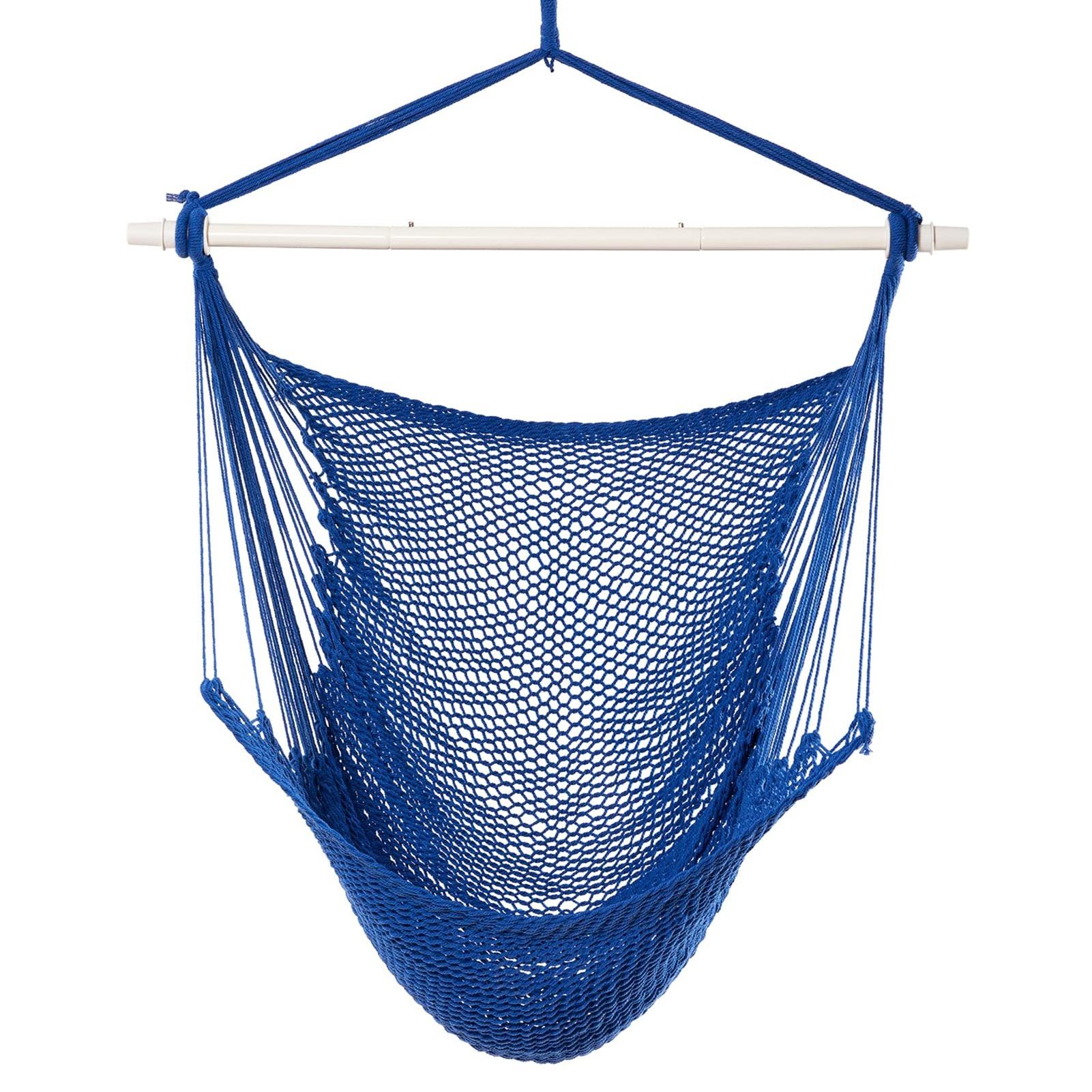 Wholesale Hotel Outdoor Easy Carry Light Weight Under Tree Adult Single Thin Rope Net Swing