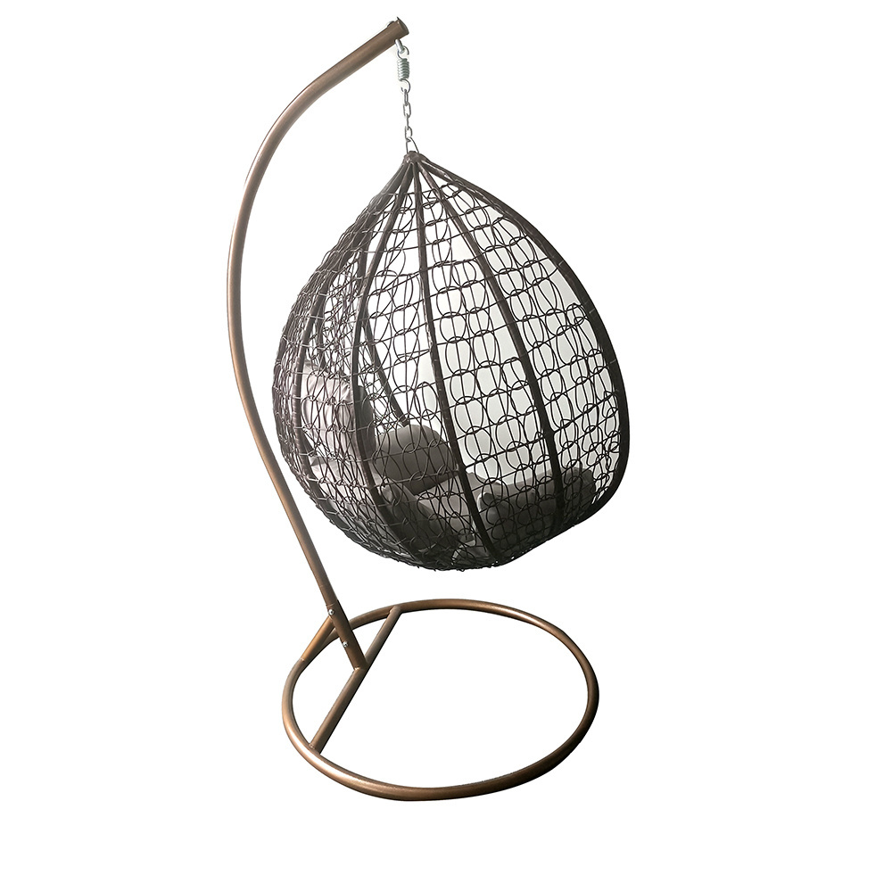 Wholesale Outdoor Garden Multifunctional Detachable Adult Metal Frame patio Hanging Swing Egg Chair