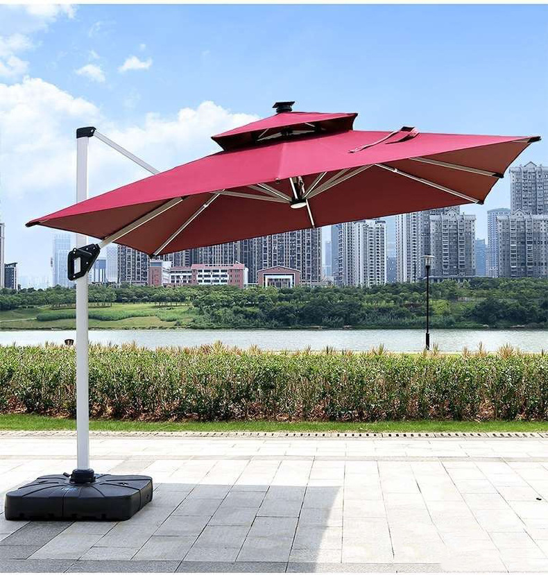 Outdoor Patio Light Weight Portable Folding Fishing Camp Picnic Sun Umbrella