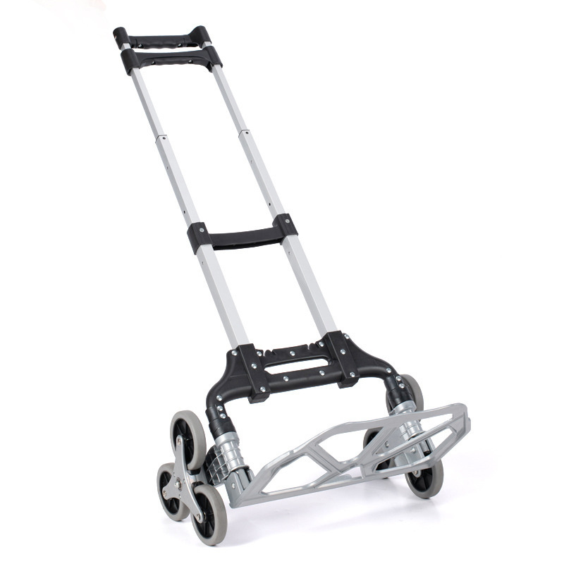 Hot Sales Portable hand trolleys folding rust-proof aluminium foldable luggage cart