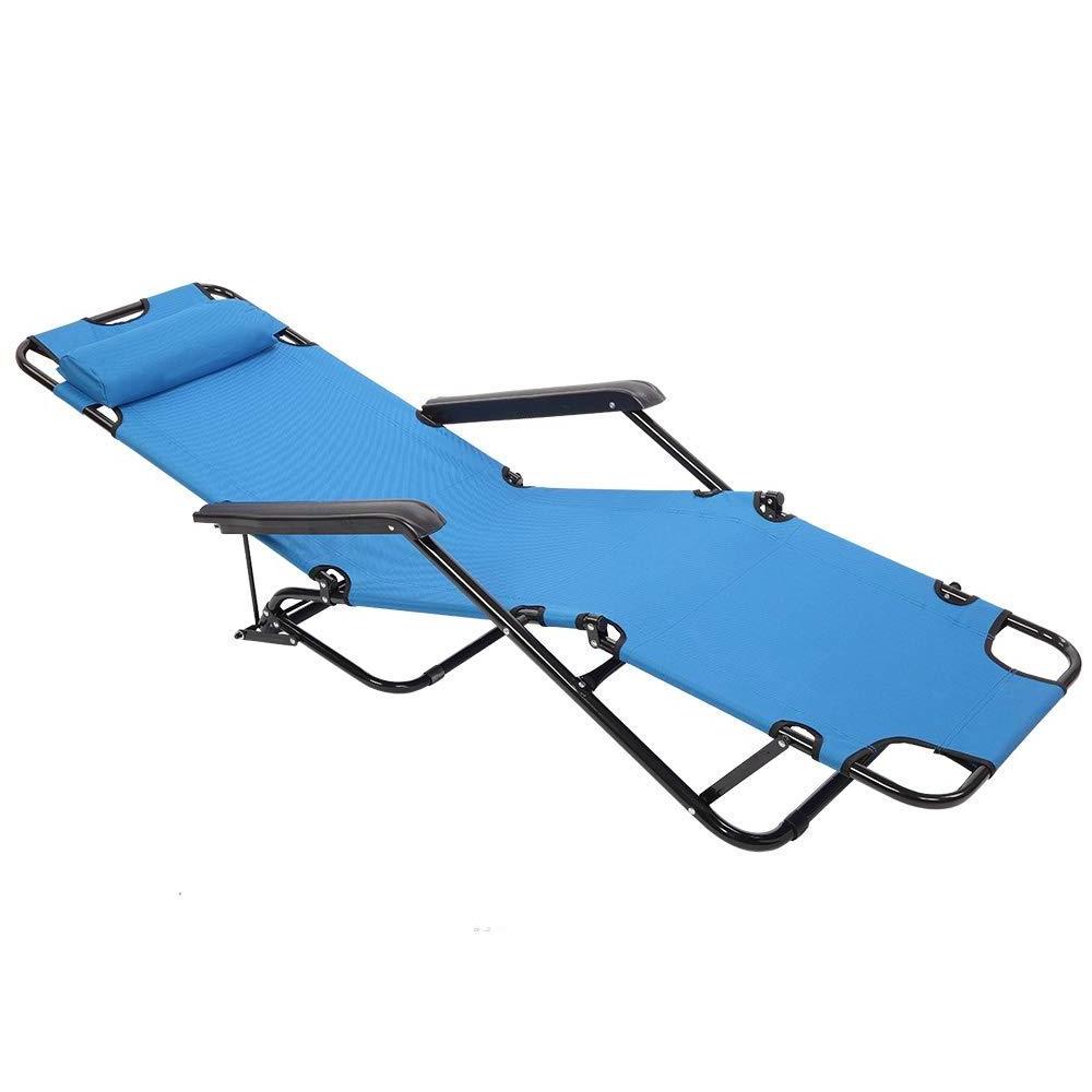 Wholesale Metal Outdoor Folding Camping Reclining Chairs, Outdoor Pool Portable Foldable Patio Beach Lawn Recliner Lounge Chairs