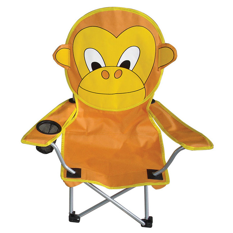 Custom lightweight children Folding Portable Cartoon Outdoor kid camping chair