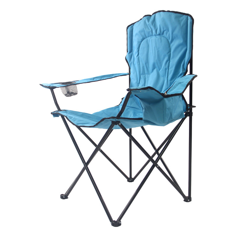 High Quality Soccer Sports Collapsible Oxford Cloth 1 Person Seats Lounge Outdoor Folding Chair