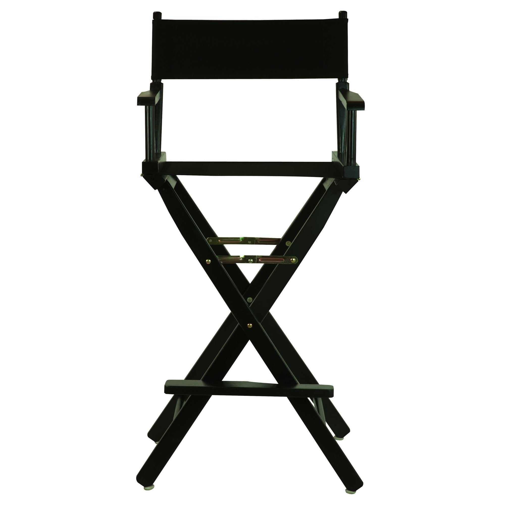 Hot Sale Custom Logo Wood  Metal Frame Portable Folding Makeup Director Chair