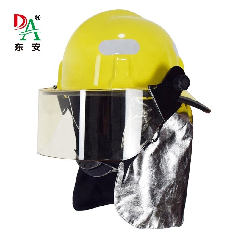 American Style FireFighting Helmet Best selling rescue helmet with anti-fog/scratch visor