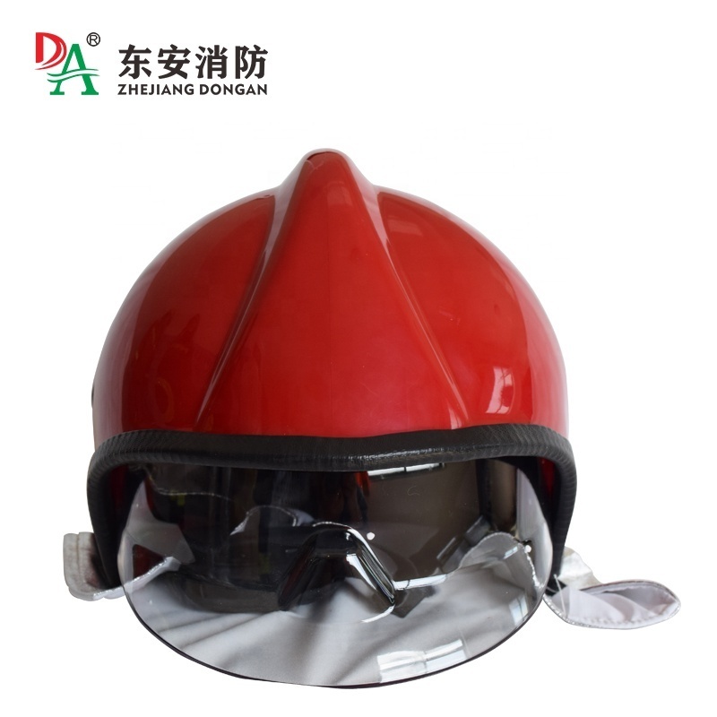 Low Price Flame Retardant Europe  Fire Fighting Protective Firefighter Fireman Safety Helmet For Firemen