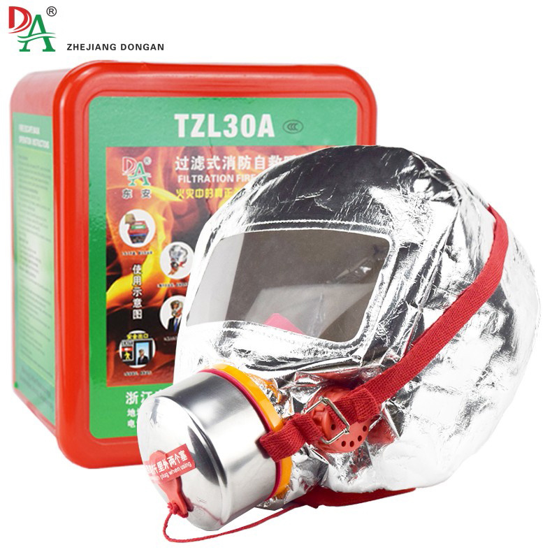 DA OEM XHZLC40 Full Face Escape Respirator Good Quality Professional Firefighting Gas Mask Breathing Apparatus Face Shields