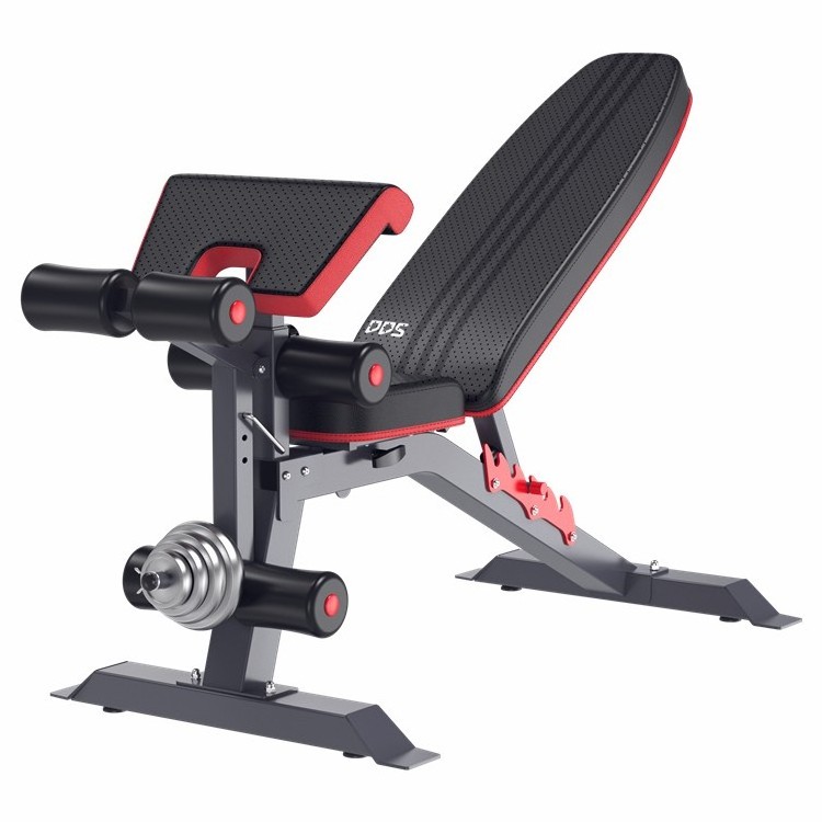 Lifting Barbell Bench Press Rack Set  Exercise foldable Adjustable Dumbbell Bench