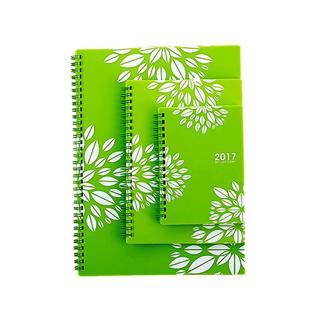 A4 A5 A6 French notebook hard cover spiral notebooks wholesale