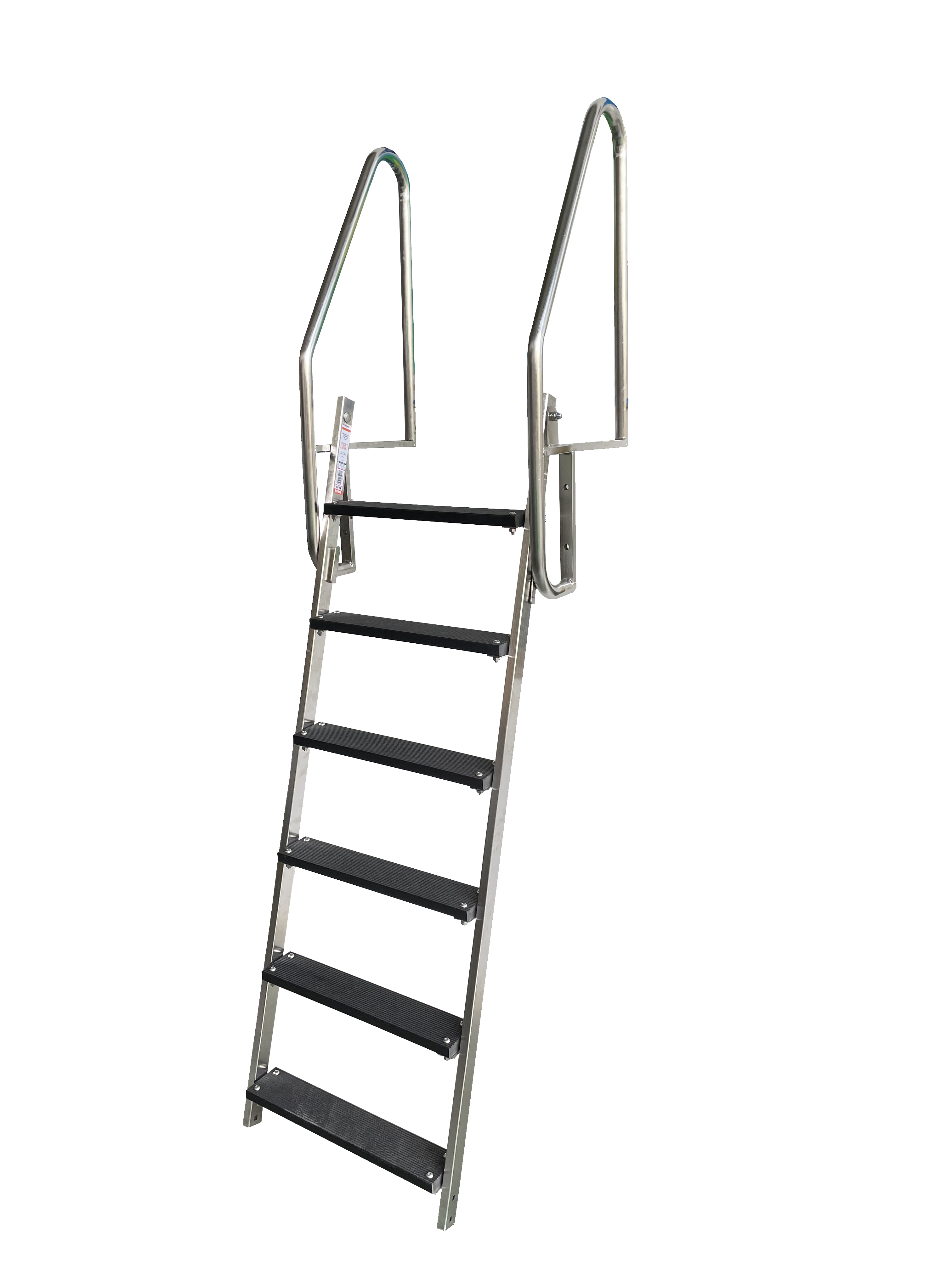 DX-4016  hot sell product 6 steps swimming pool ladder stainless steel  straight swim ladder  dock ladder