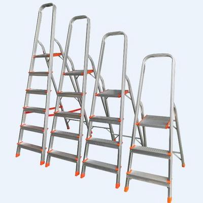 4-Step Large Platform Step Ladder Ultralight Aluminum Household Ladder