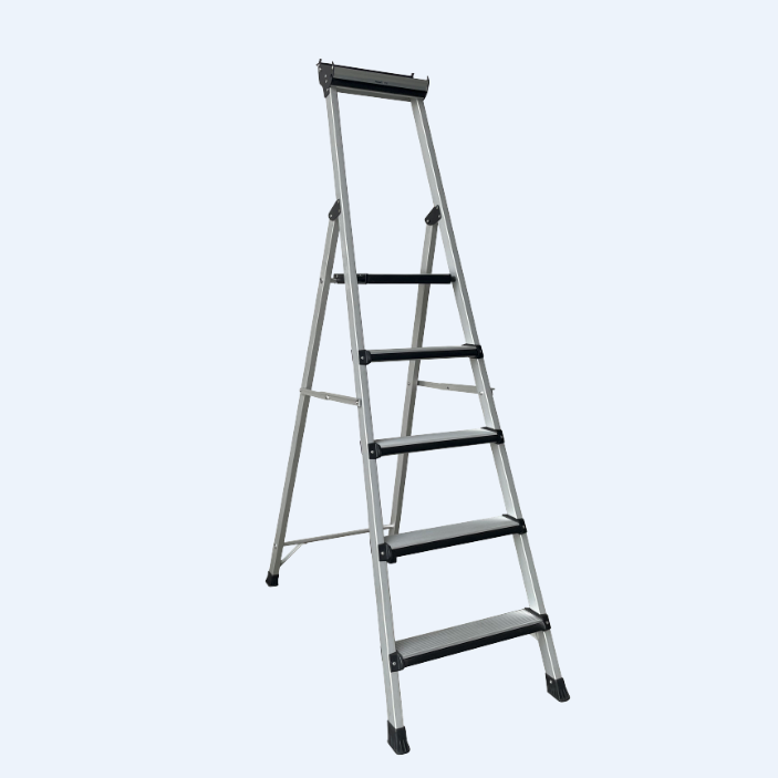 DX-GS82205 Aluminum Professional  Step Ladder  hot sell  professional ladder with soft steps