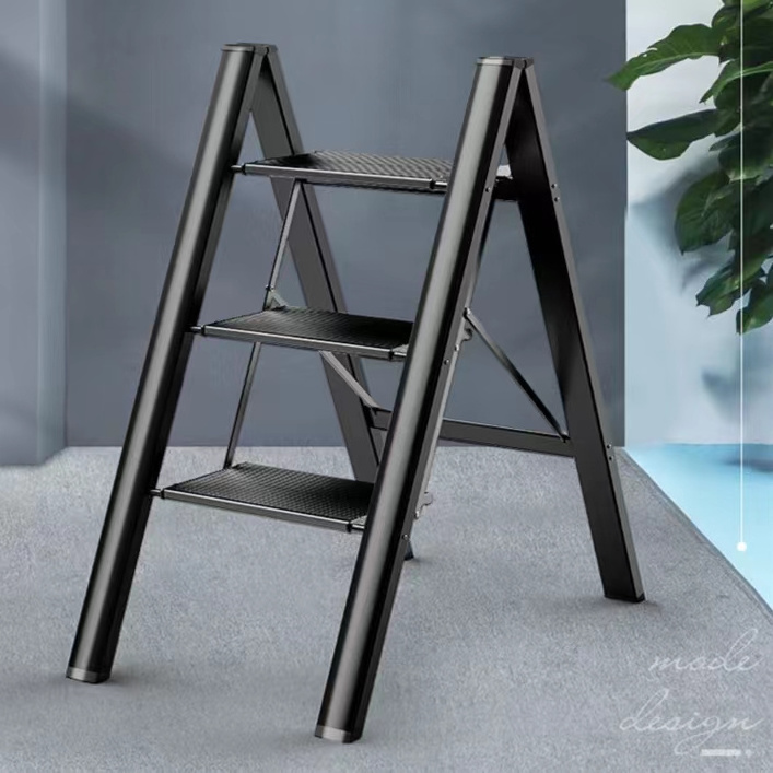 DX-0099 HOT sell Steel  ladder folding multipurpose 3 step foldable easy store  garden ladder