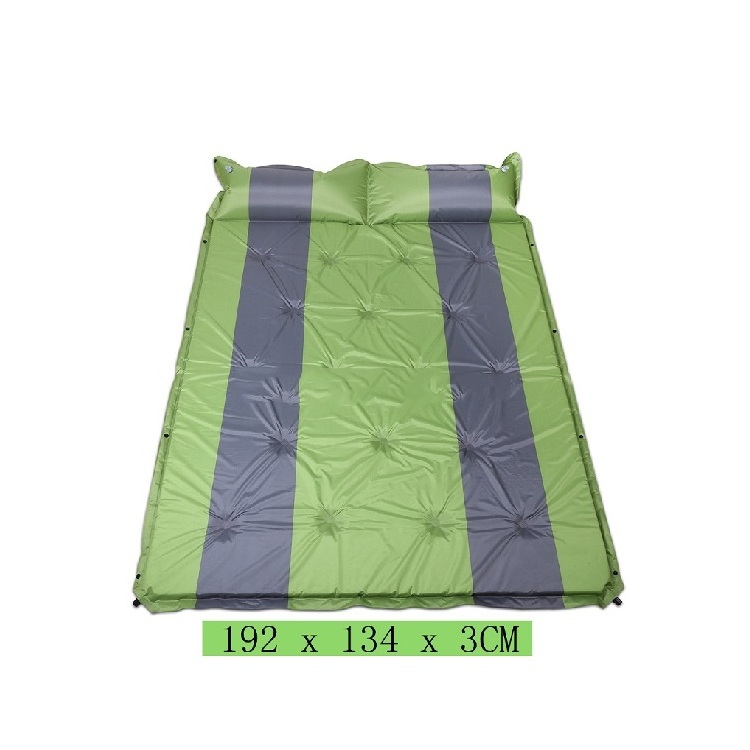 New Style Hiking Thin Sleeping Pvc Foam Inflatable Air Bed Mattress