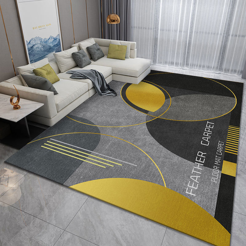 Wholesale Carpets and Rugs Living Room 3d Carpet China Polyester Modern Rectangle Geometric Bedroom Carpet