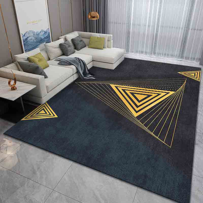 Wholesale Carpets and Rugs Living Room 3d Carpet China Polyester Modern Rectangle Geometric Bedroom Carpet