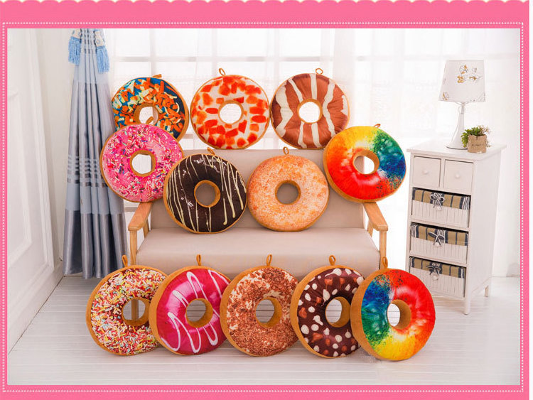 Hot sell doughnut cushions, soft chair cushions,Circular pillow