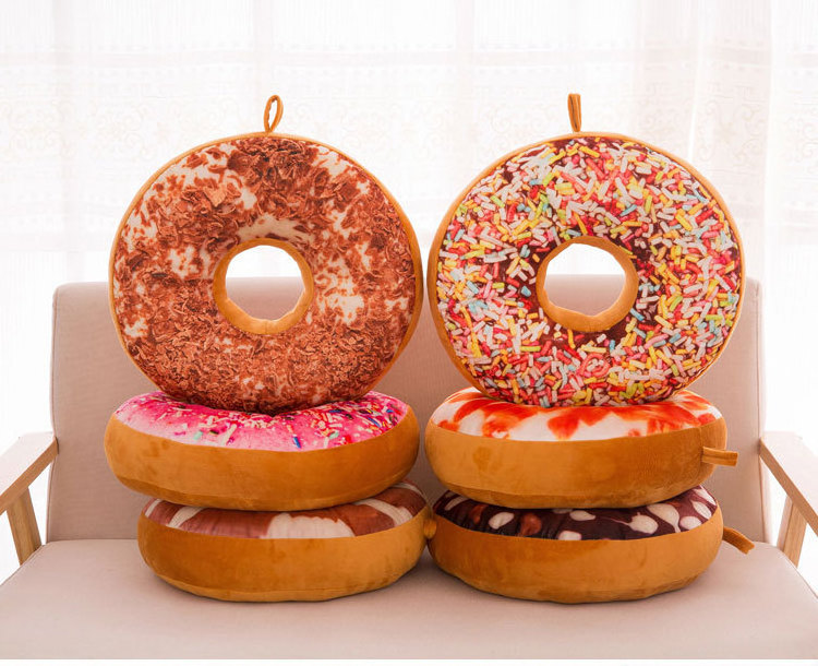 Hot sell doughnut cushions, soft chair cushions,Circular pillow