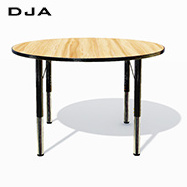 15 years warranty round table top wood,table top replacement,wood table top with PU edge / armor edge /Spray Polyurethane Edge