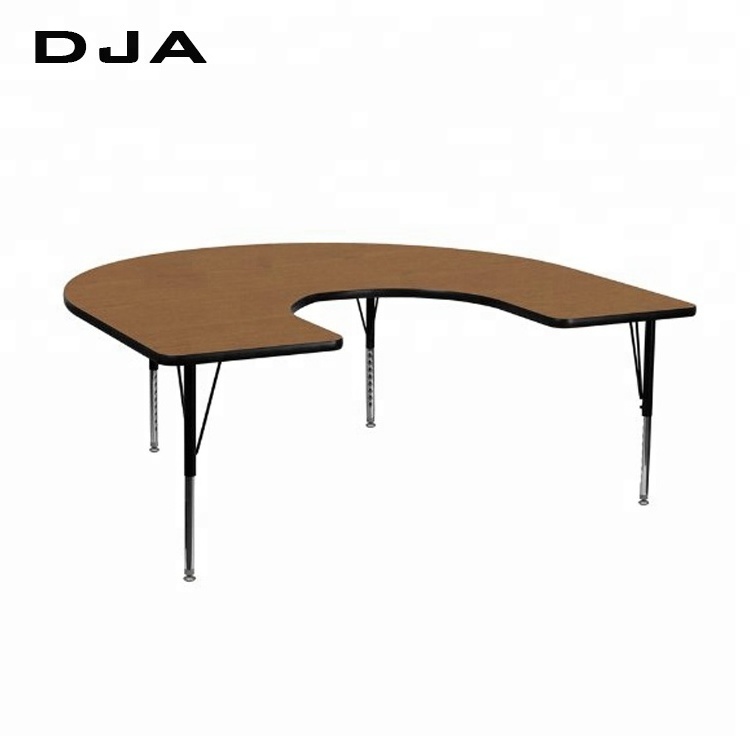 U Shape Po3 in 1cheap Adjustable Kindergarten Primary Used Scpicnic Tableom Furniture Children K Chairs Contemporary School Desk