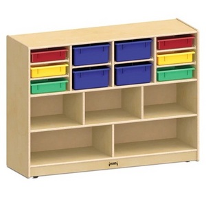 Kids' Cabinets Storage Rack Children Toy Book Shelf Furniture Wooden Modern Wood Kindergarten Chest of Drawers for Baby Bedroom