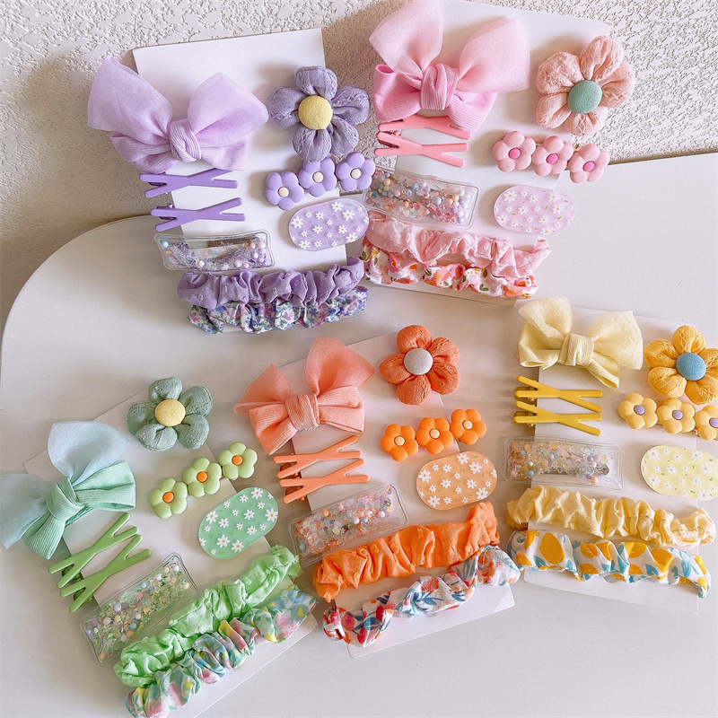 2024 Cartoon Hair Clip For girls Cute Fruit Flower Hairgrips kids Hair Clip Hair Accessories