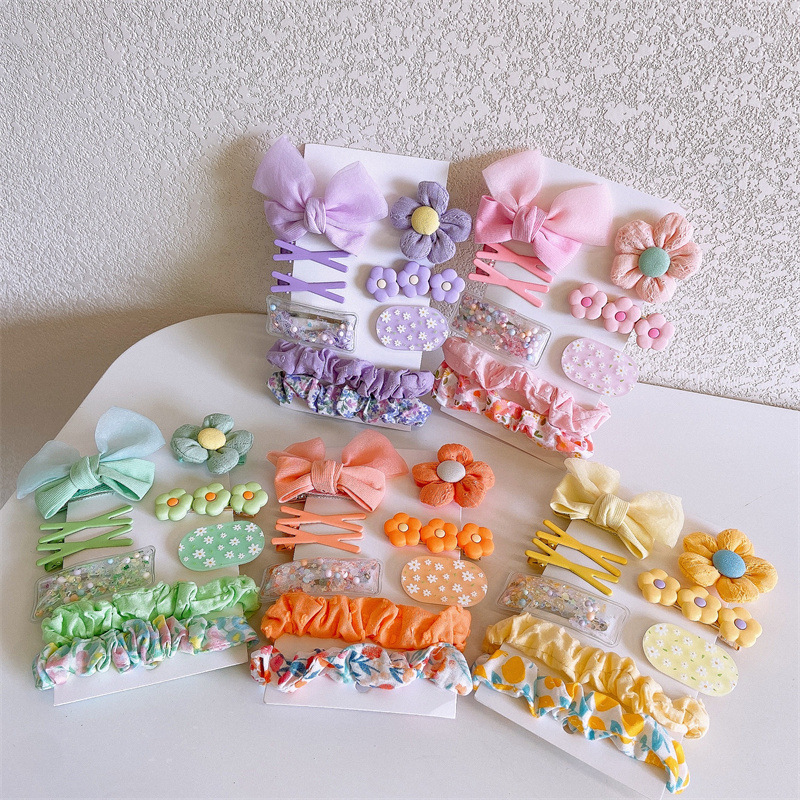 2024 Cartoon Hair Clip For girls Cute Fruit Flower Hairgrips kids Hair Clip Hair Accessories