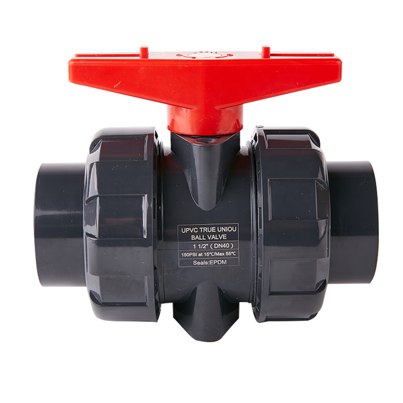 Free Sample Professional Industry Grade Plastic PVC True Union Ball Valve