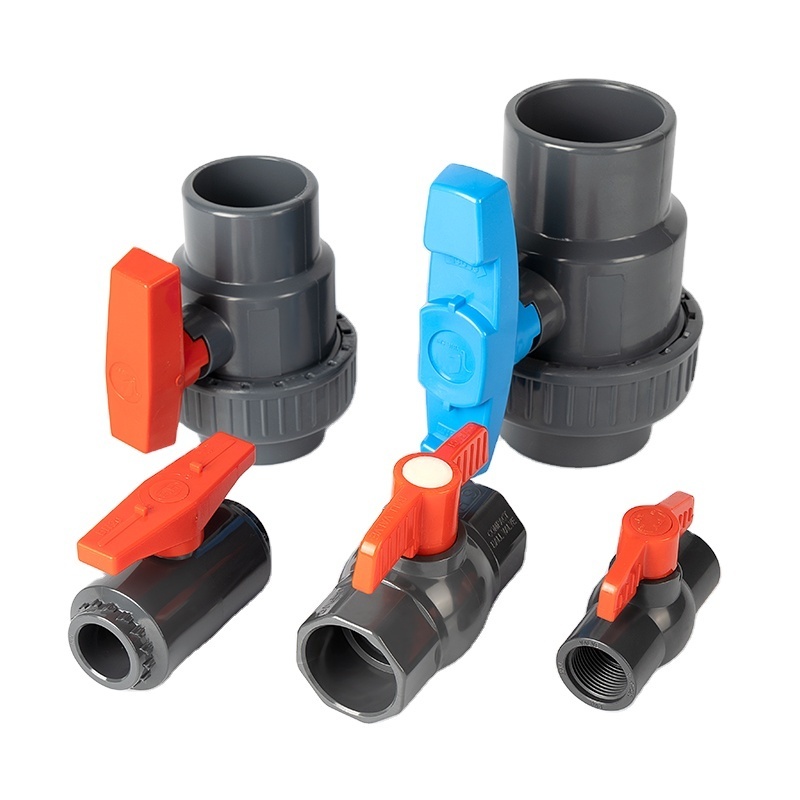 Chinese popular pipe fittings DIN Standard PN16  pvc ball check valve pipe valve