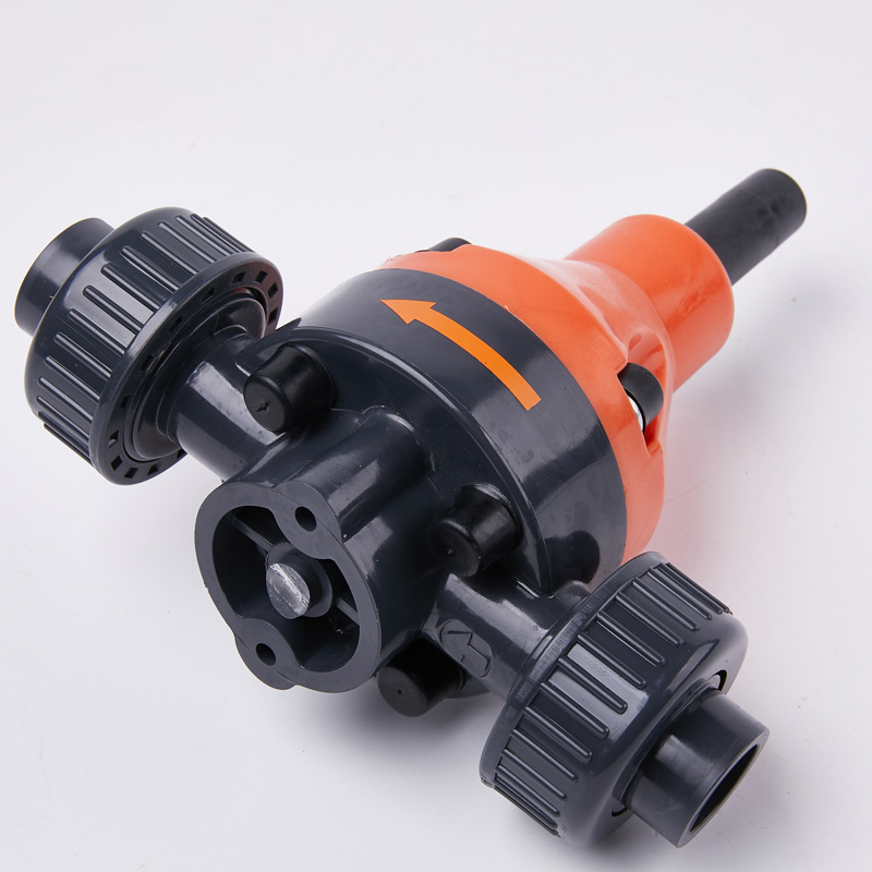 Pvc Plastic Regulator Back Pressure Safety Relief Valve For Dosing Metering Pumps