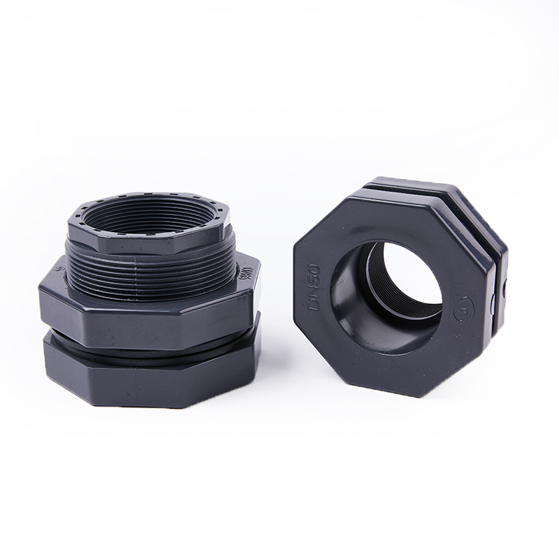 Chinese Supplier Plastic Pipe Connector Tank Adapter UPVC Water Tank Joint