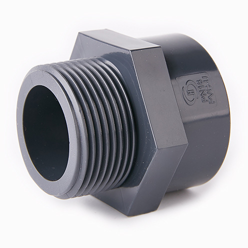 Plastic Water Connection Rubber Joint PVC Male Thread Adapter Pipe Fittings Male Adapter pipe fitting PVC