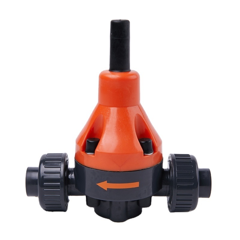 Pvc Plastic Regulator Back Pressure Safety Relief Valve For Dosing Metering Pumps