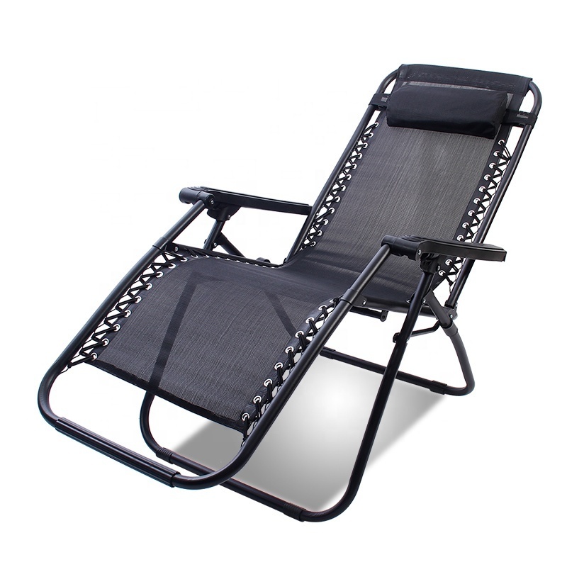 Fashion Zero Gravity Lounge Chairs Recliner Outdoor Lightweight Aluminum Folding Chair