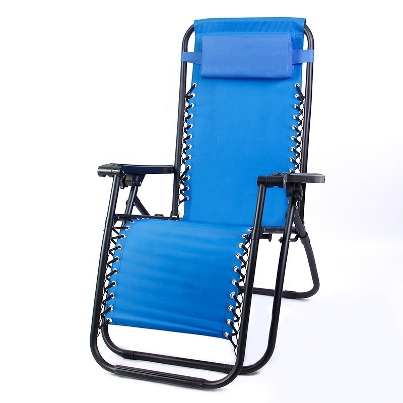 Adjustable Foldable Outdoor Indoor Leisure Reclining Relax Folding Beach Lounge Recliner Chair