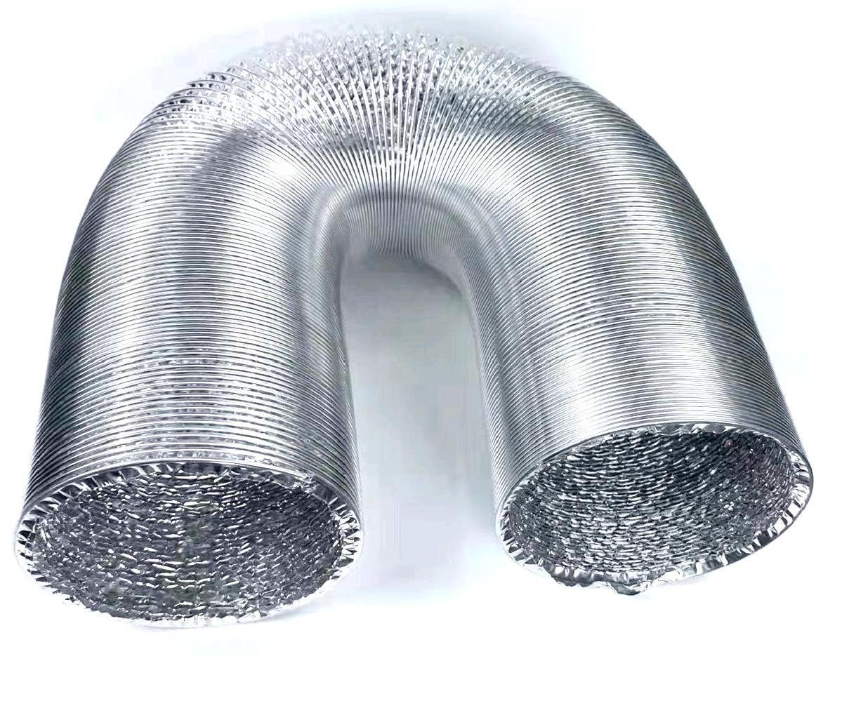 25ft China Flex Air Duct Aluminum Foil Air Duct Hose for Ventilation