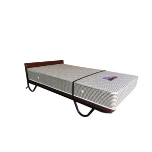 Hotel Standing Spring Mattress Extra Bed with strong tubular frame Extra Guest Add Bed for Hotel