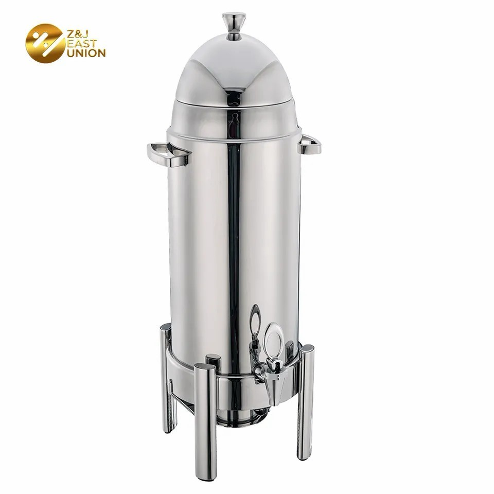 Stainless Steel Coffee Chafer Urn 8L Hot Beverage Lemonade Tea Water Dispenser 3 Gallon