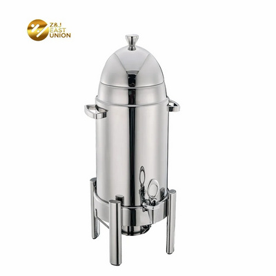 Stainless Steel Coffee Chafer Urn 8L Hot Beverage Lemonade Tea Water Dispenser 3 Gallon