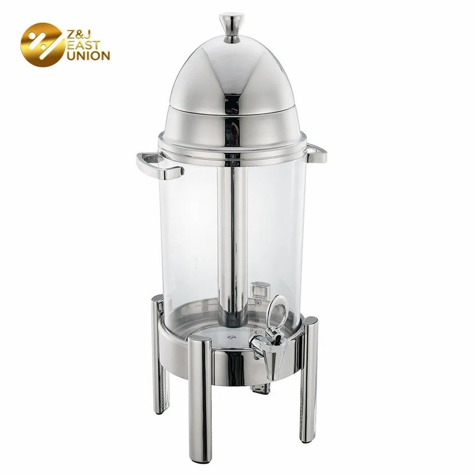 Stainless Steel Coffee Chafer Urn 8L Hot Beverage Lemonade Tea Water Dispenser 3 Gallon