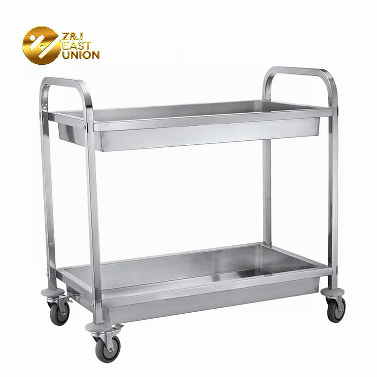 Stainless Steel 201 Heavy duty 180kg foldable platform trolley