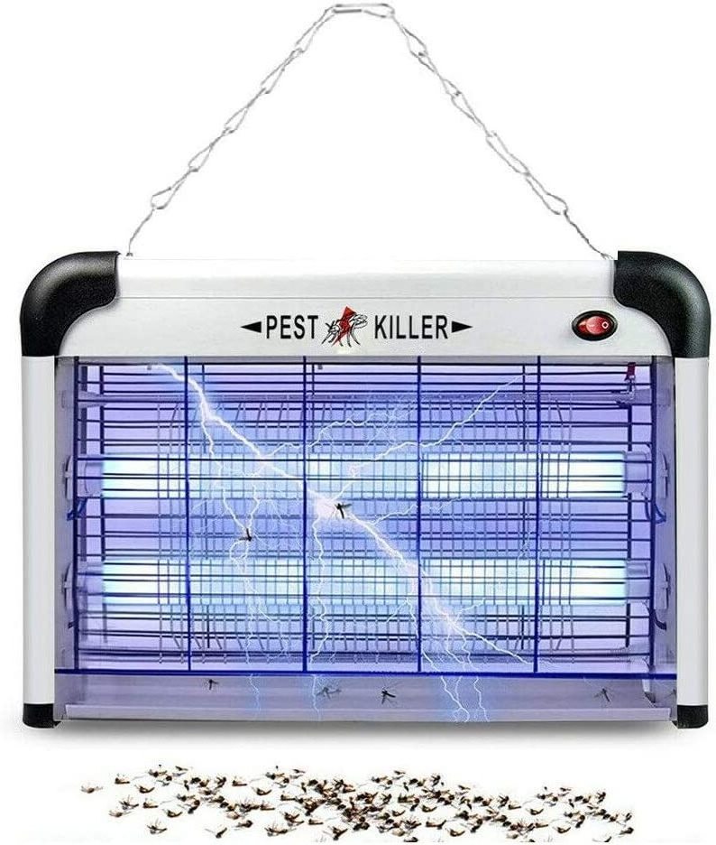 Electric Bug Zapper 2800V Powerful Flying Insect Mosquito Killer Blue Light Attract Plug-in Pest Control Machine