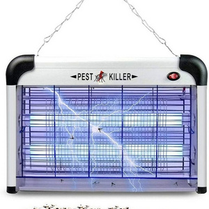 Electric Bug Zapper 2800V Powerful Flying Insect Mosquito Killer Blue Light Attract Plug-in Pest Control Machine