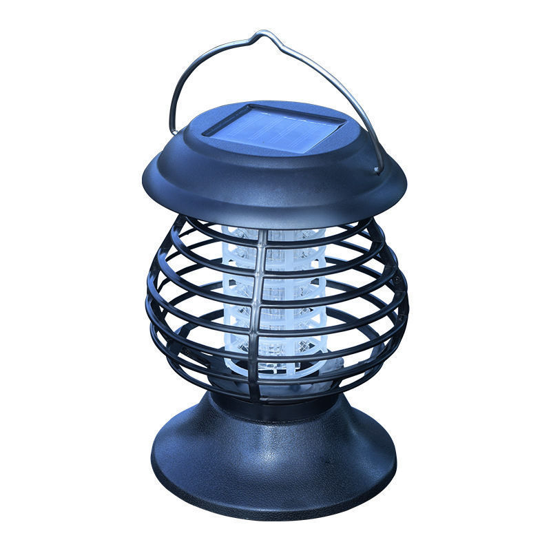 Solar Bug Zapper Outdoor Waterproof Mosquito Zapper Light Fly Mosquito Killer for Home Camping Backyard