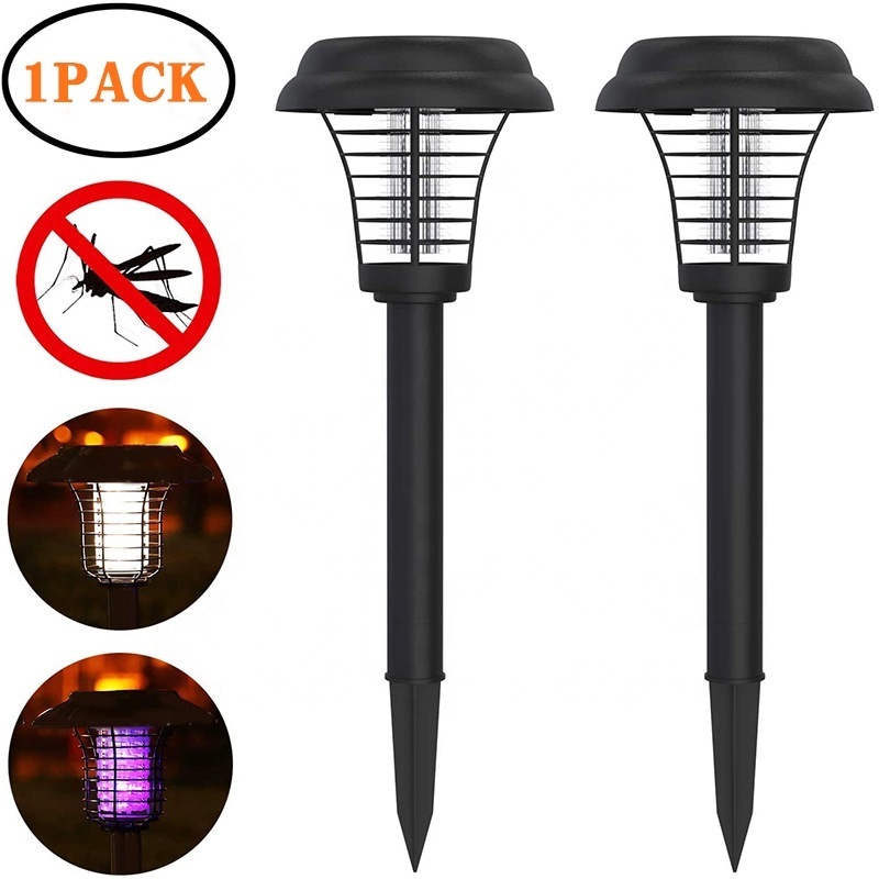 UV LED  solar mosquito bug zapper  for Garden Outdoor with CE and RoHS certificates