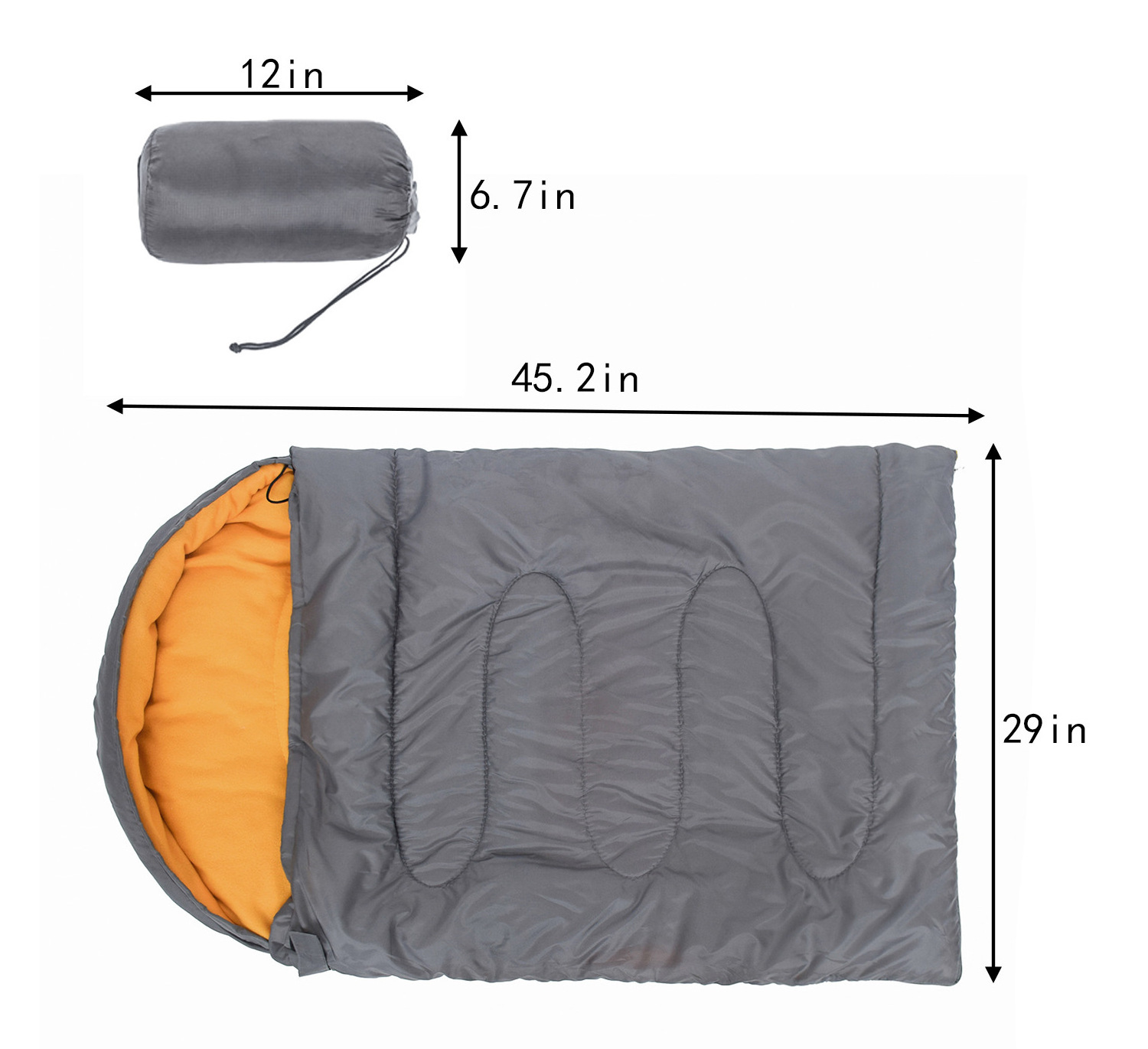 Outdoor Hiking Portable Dog Bed  Waterproof Warm Dog Mat with Storage Bag Sleeping Dog Bag