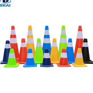 Cheap Rubber Base Road Safety 30 Inch Orange Reflective PE Traffic Cone 750mm for Traffic