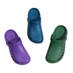 Comfortable Safety Shoes Work For Medical Uniforms Womens Nurse Shoes Clogs Lightweight EVA Clogs