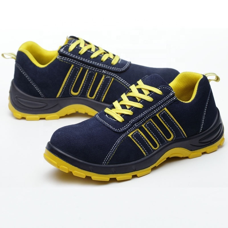 Brand new comfortable anti-slip anti-puncture construction work shoes hiking men safety shoes